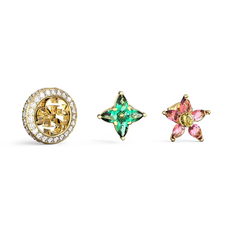 GUESS TRIPLE EARRING JUBE06038JWYGMCT-U