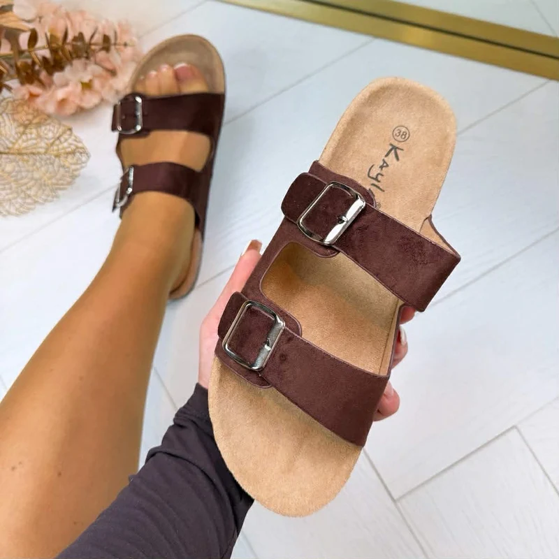 *SALE* COMFY GESP SLIPPER BS2237 - BROWN