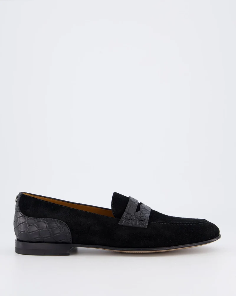 Heren DG Croco / Suede Loafers