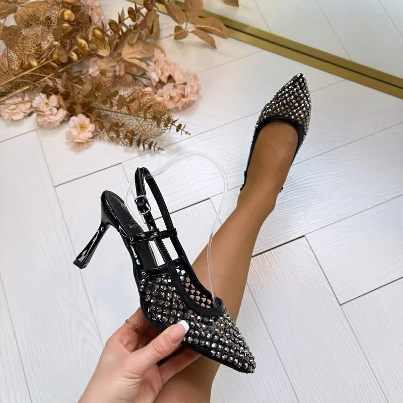 DIAMONDS HEEL HG-118 - BLACK