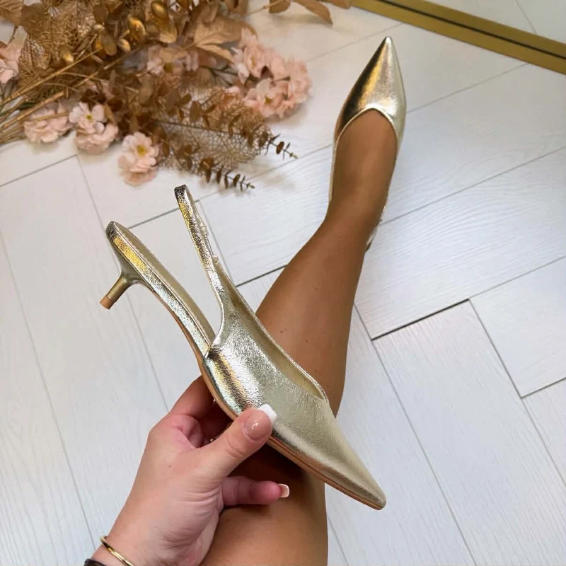 SMALL PRETTY HEEL 9795 - GOLD