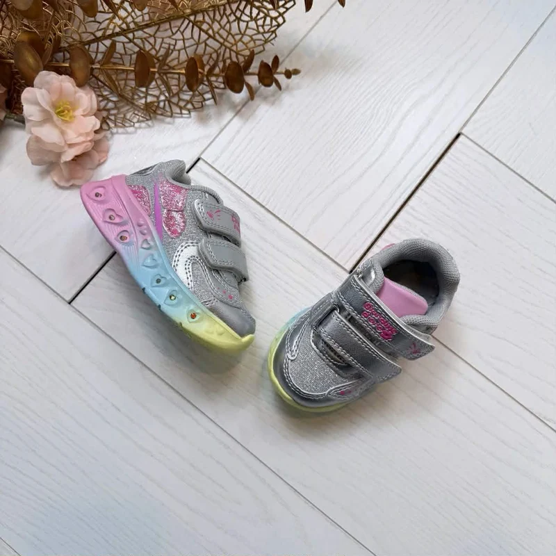 **KIDS** BUTTERFLY SNEAKER GD6022 - ARGENTO