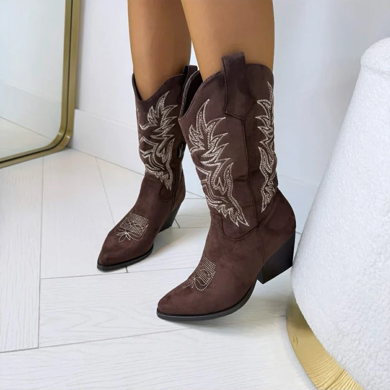 BESTSELLER COWBOY LAARS DES953 - BROWN/S