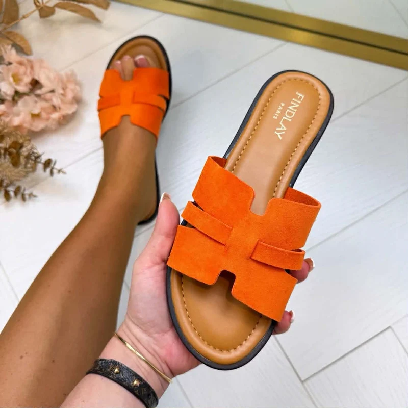 *SALE* LILLY SLIPPER X5-526 - ORANGE