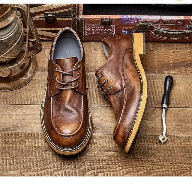Vintage herenkleding schoenen