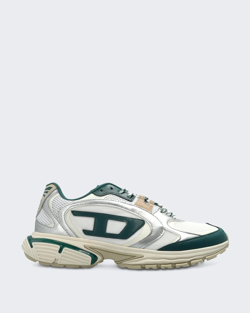Diesel Heren Pro V Dense Sneaker Wit/Metal