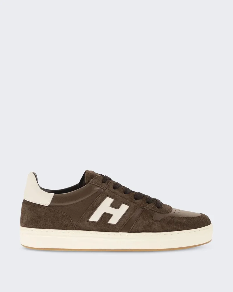 Hogan Heren H668 Allacciato H Banda sneakers