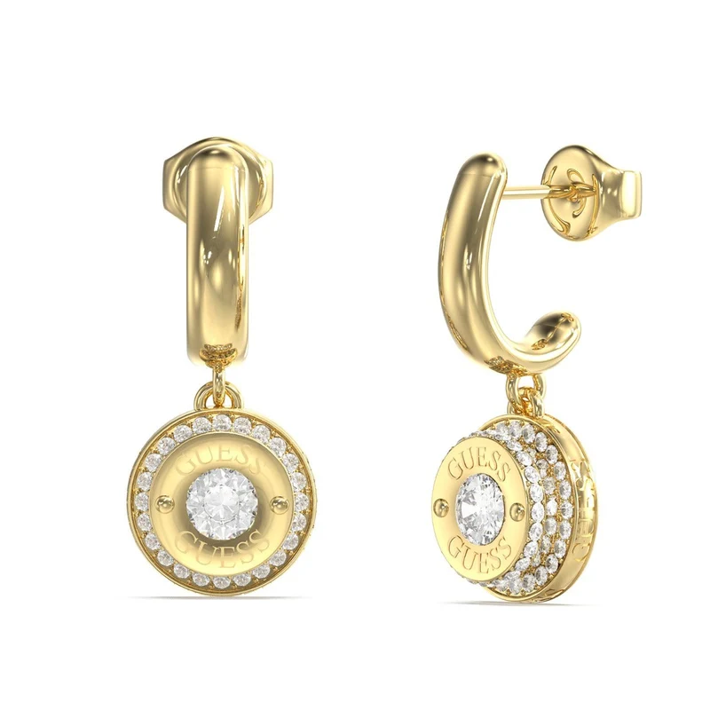 GUESS ROUND EARRING JUBE05558JWYGT/U
