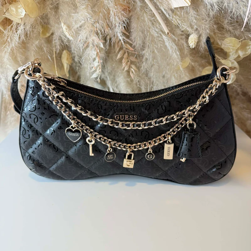 GUESS LIBBY SHOULDERBAG GG991218 - BLACK