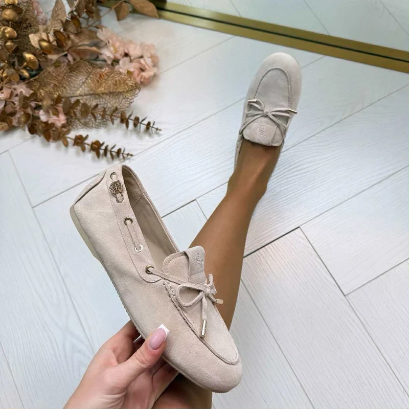 GUESS SUEDINE INSTAPPER FLPAISSUE14 - BEIGE