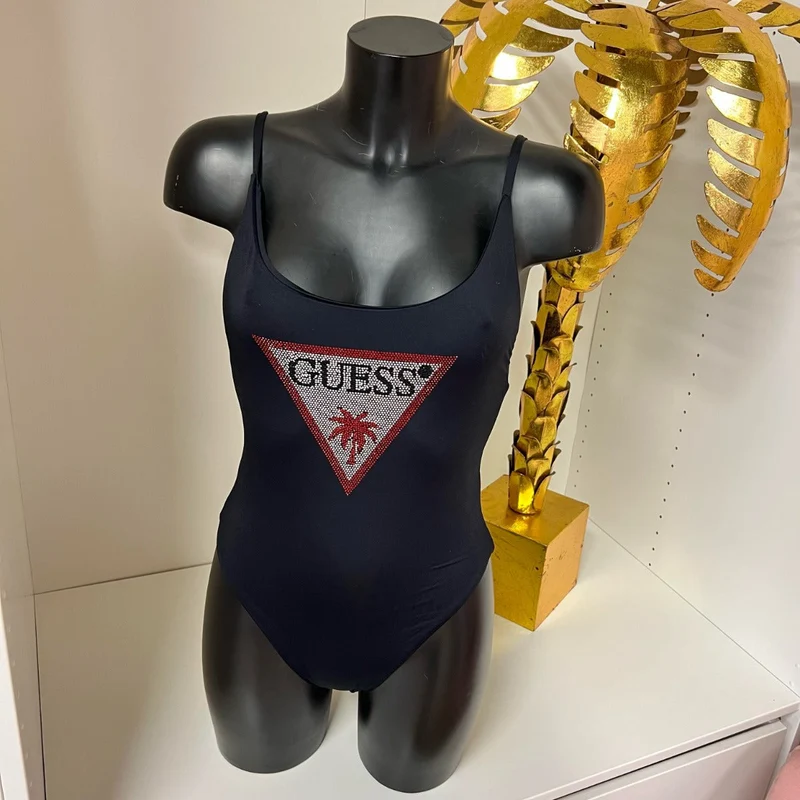GUESS RHINESTONE SWIMSUIT E4GJ03MC040
