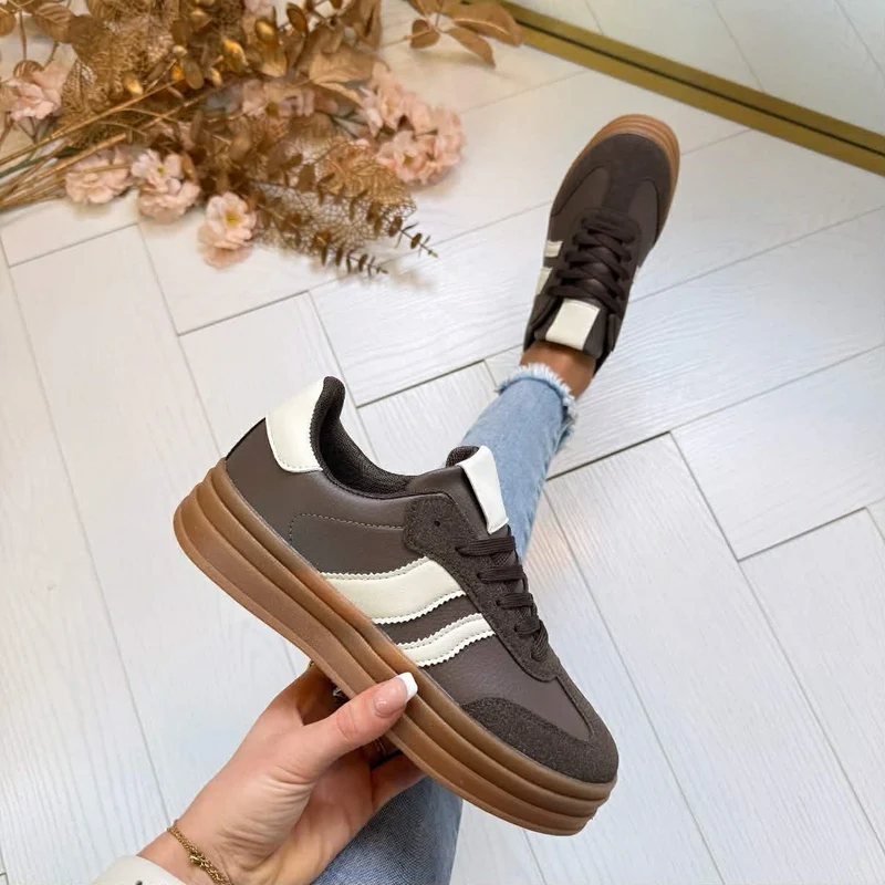 LIANA SNEAKER 8-193 - COFFEE