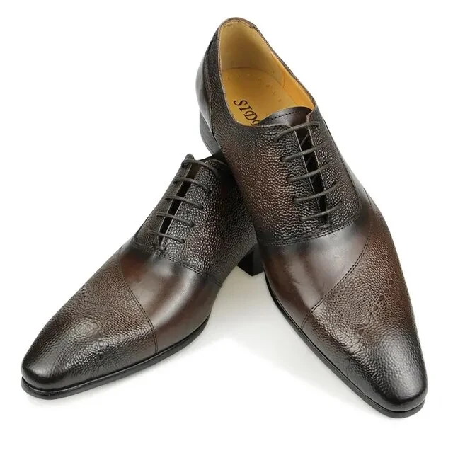 Leren Oxford-schoenen