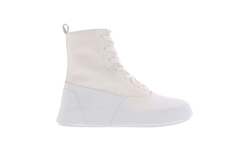 Ambush Heren Leather Mix Hi-Top Sneaker Off