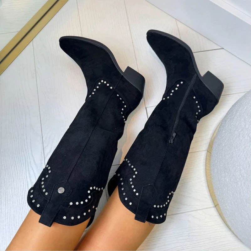 *SALE* LUNA STUDS LAARS DES8067 - BLACK/SUE
