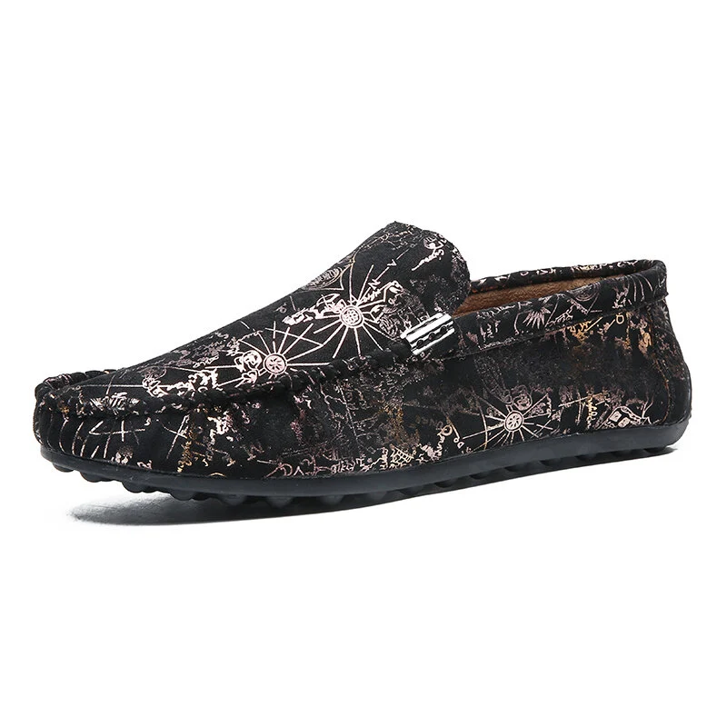 Zwarte leren loafers voor heren, casual en zakelijke schoenen, Australië
