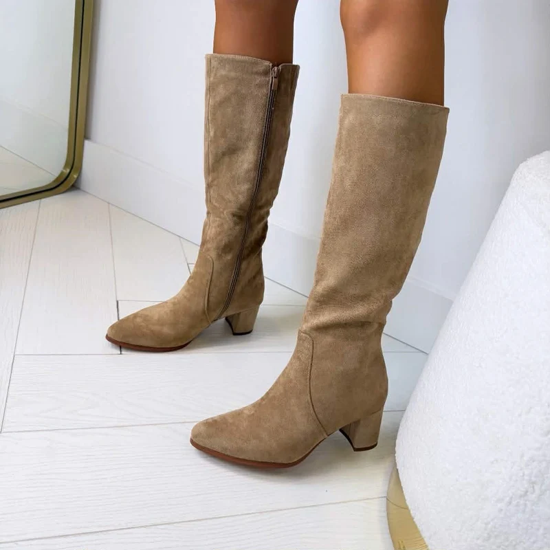 BESTIE SUEDINE LAARS DES8037 - KHAKI/SUE