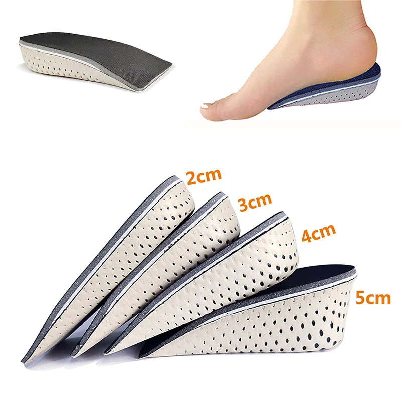 Arch Support Unisex 2-5 CM Onzichtbare Verhoog Zool Binnenzool