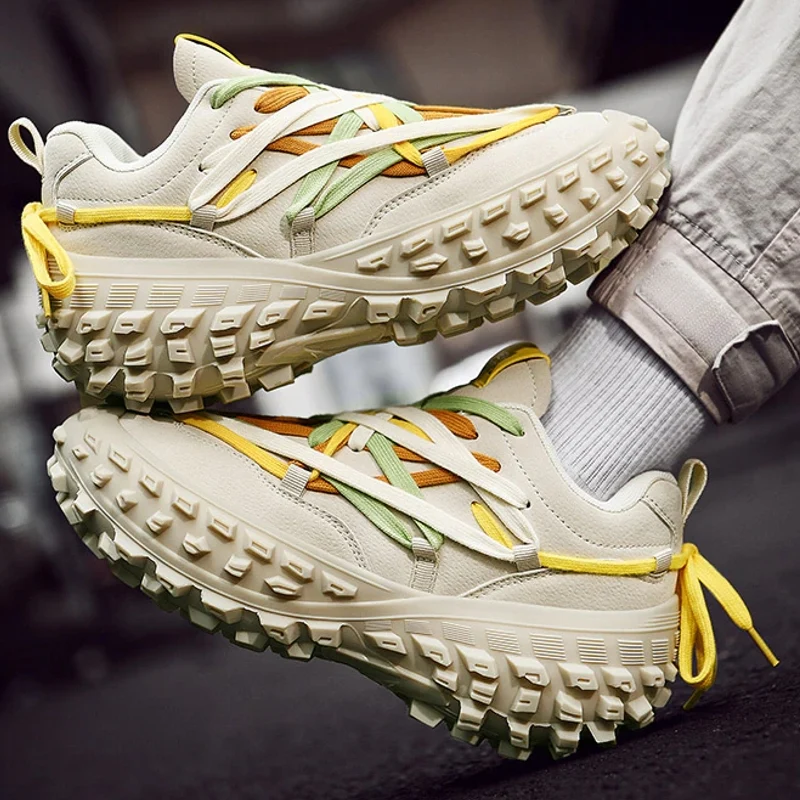 Schokabsorberende gekleurde veters Sneakers Schoenen Gen-Z™ 728