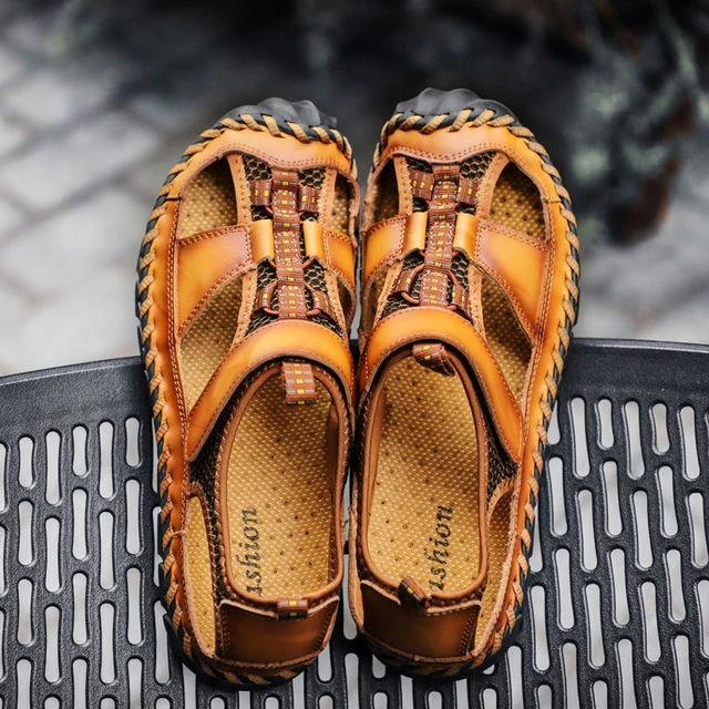 Zomersandalen Leren antislipcomfortschoenen