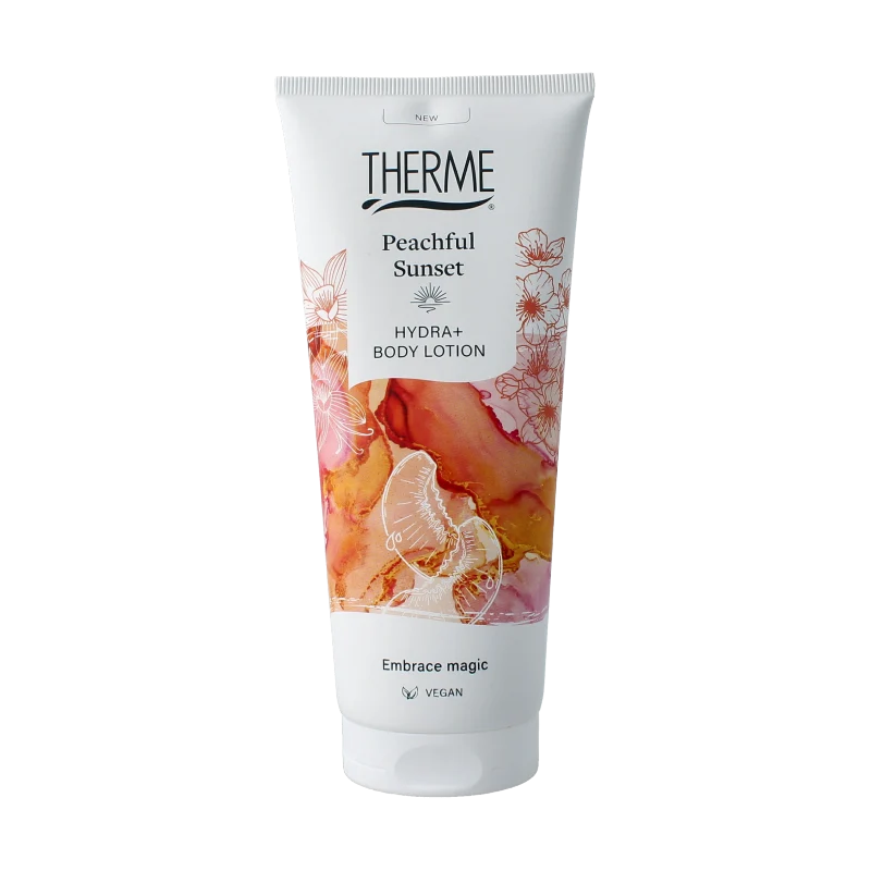Therme Peachful sunset hydra+ body lotion 200 Milliliter