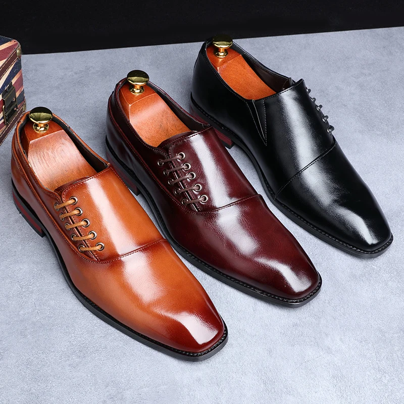 Heren Casual Oxford Zakelijke Schoenen