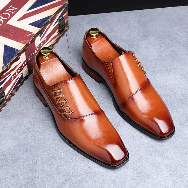 Heren Casual Oxford Zakelijke Schoenen