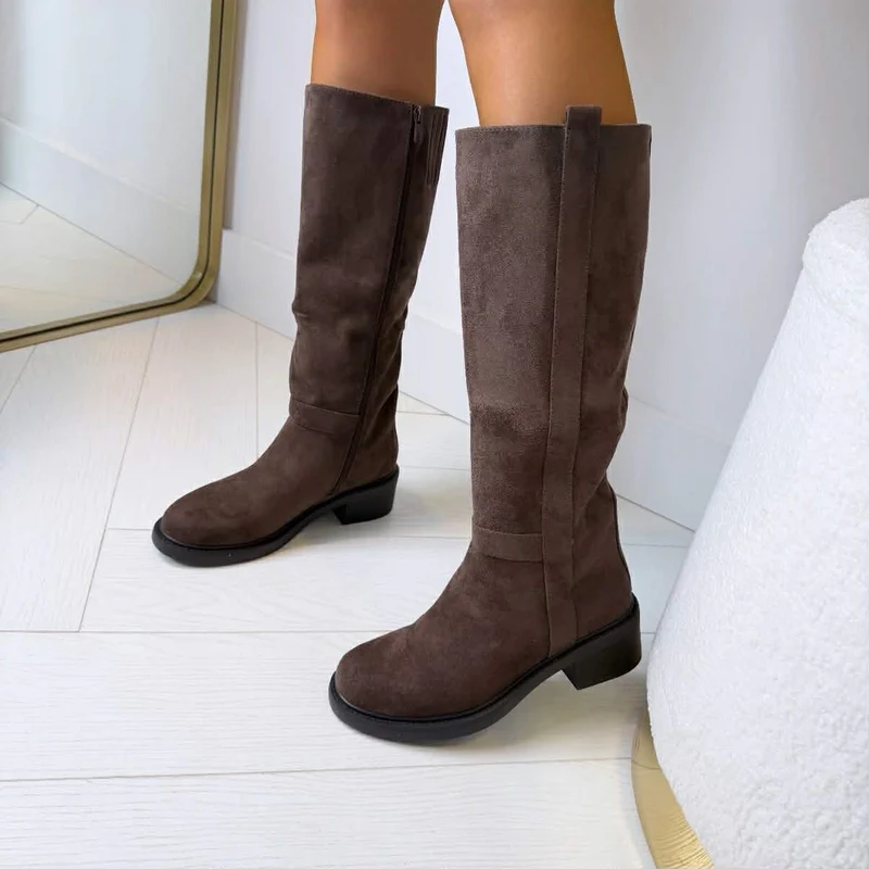 STACEY SUEDINE LAARS D101 - BROWN
