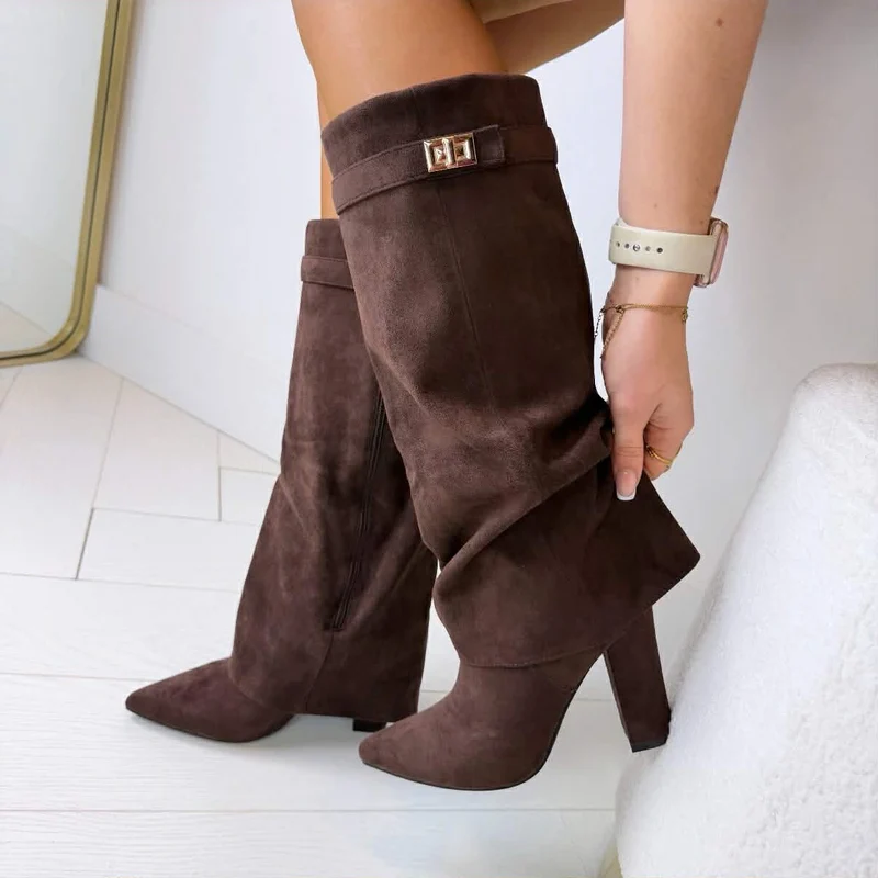 VONNY SUEDINE LOOK LAARS CC261-3 - BROWN