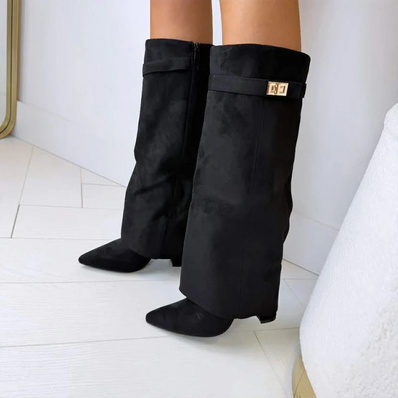 VONNY SUEDINE LOOK LAARS CC261-3 - BLACK