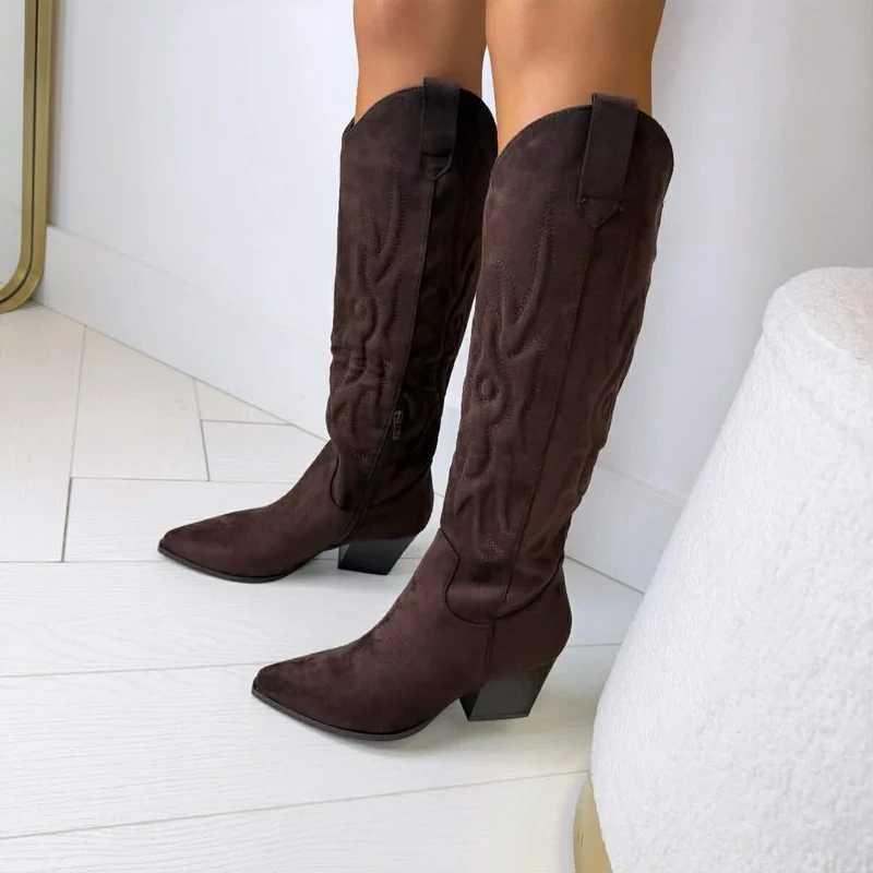 CELINE COWBOY LAARS 9697A-1 - BROWN