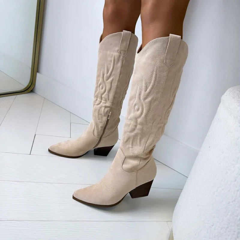 CELINE COWBOY LAARS 9697A-1 - BEIGE
