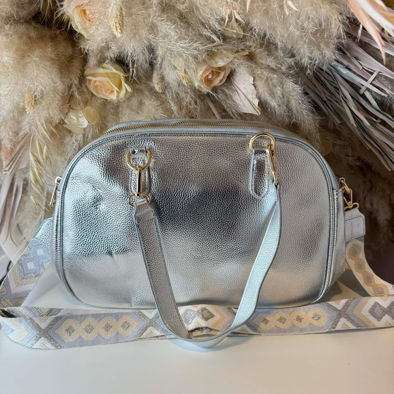*SALE* METALLIC BAG 3071 - SILVER