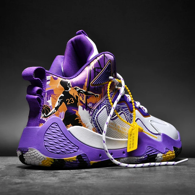 Basketbalschoenen voor heren Ademende comfortabele sportschoenen