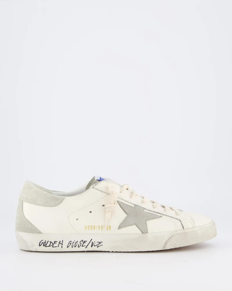 Heren Super-Star Sneaker Wit/Grijs