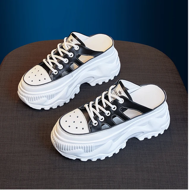 Dames flats loafers super hoge hakken ronde neus
