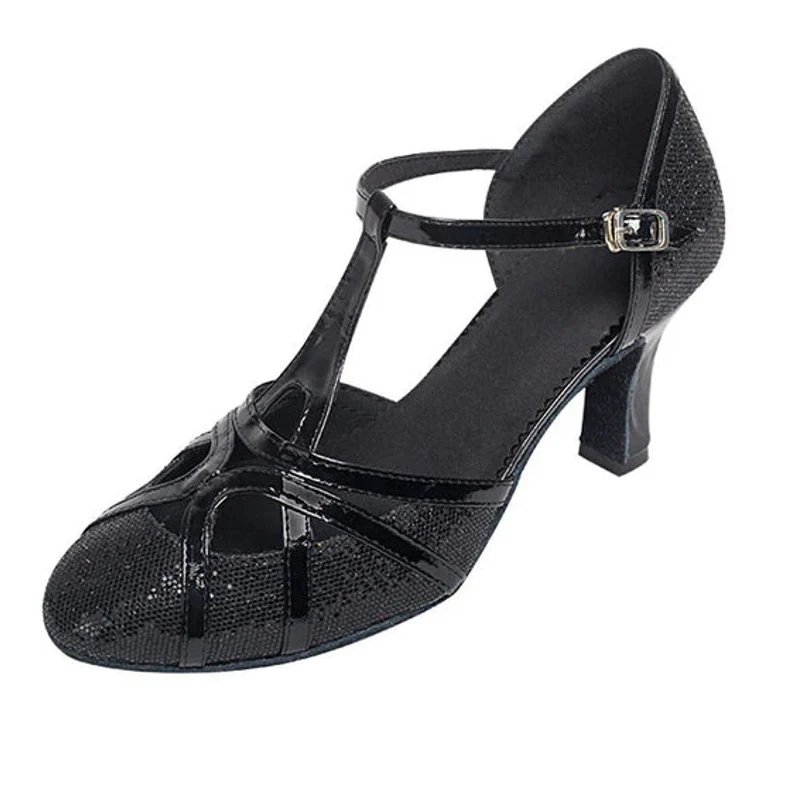 Glitter Salsa Dansschoenen Vrouwen Latin Dansschoenen