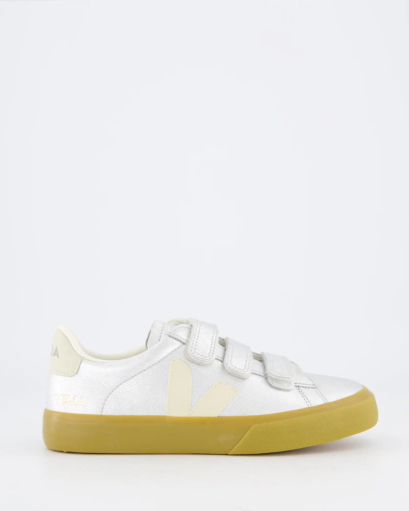 Dames Recife Leather Sneaker Metalli