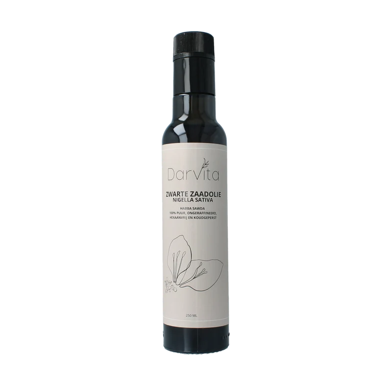 Darvita Zwarte zaad olie 250.00 Milliliter