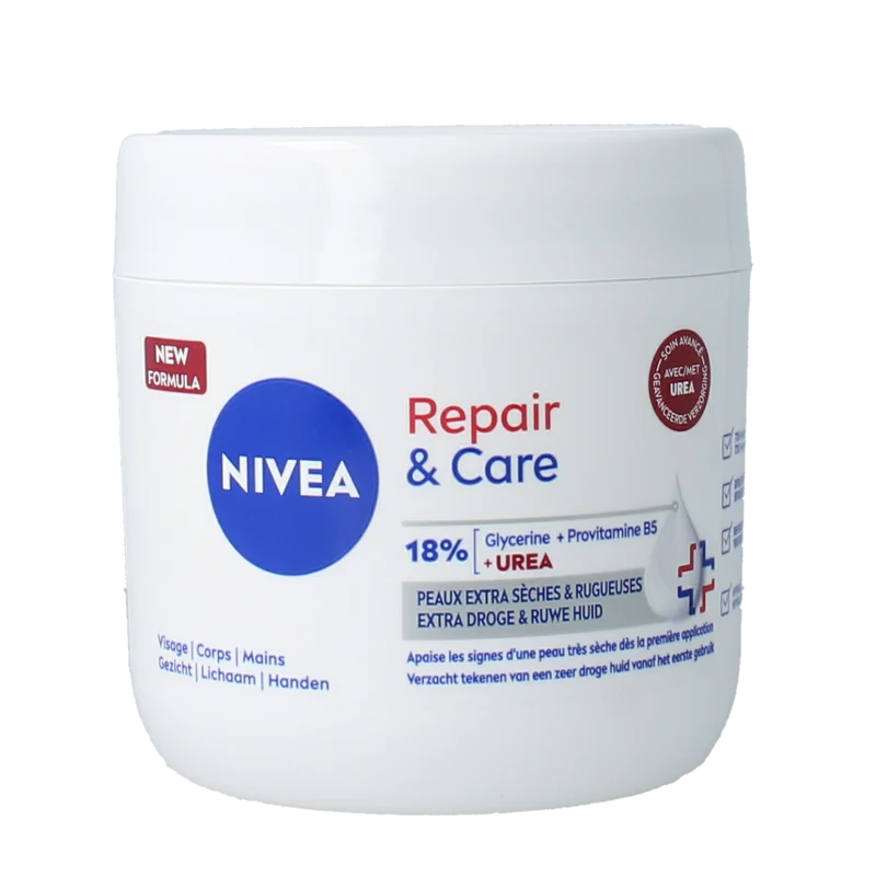 Nivea Body repair & care urea creme 400.00 Milliliter