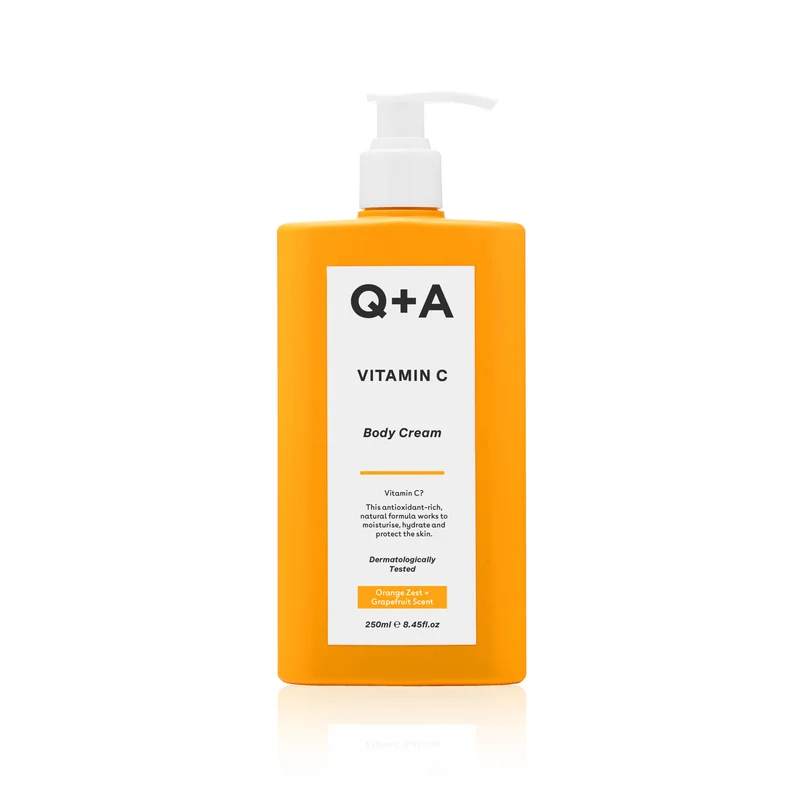 Q+A Bodycream vitamin C 250.00 Milliliter