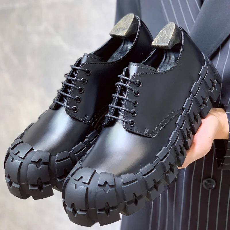 Brede herenschoenen