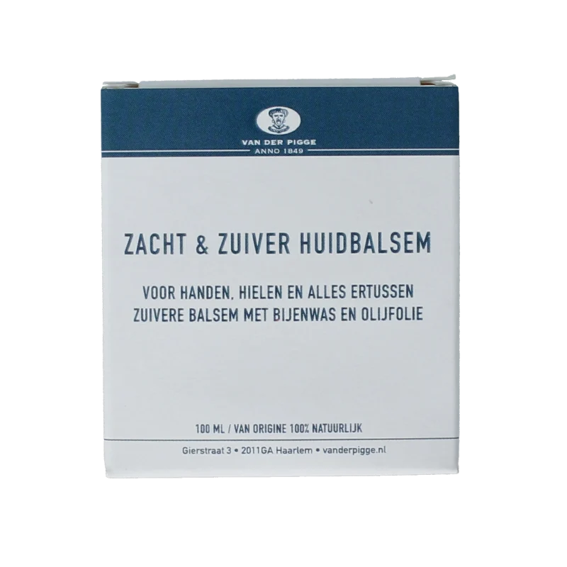 van der Pigge Zacht & zuiver huidbalsem 100 Milliliter