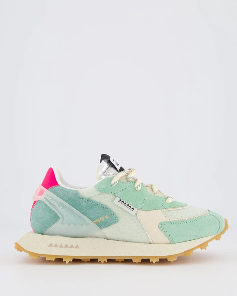 Run Of Dames Pure Sneaker Groen