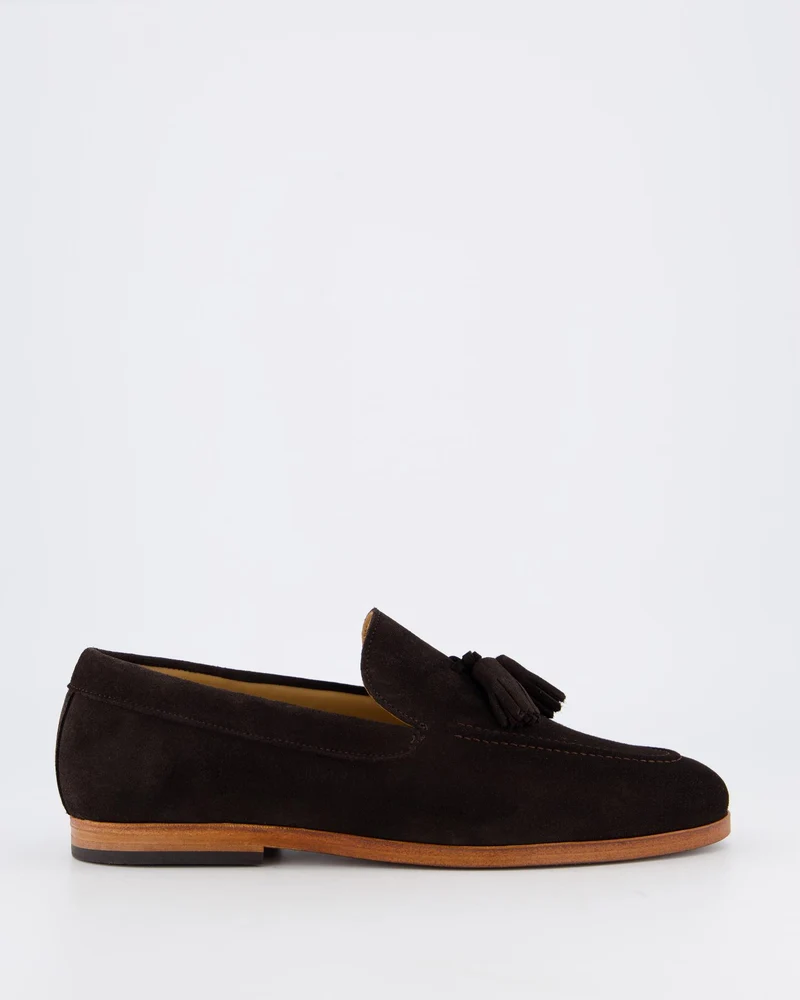 Atelier Verdi Heren Harrison Loafer Pom Brown