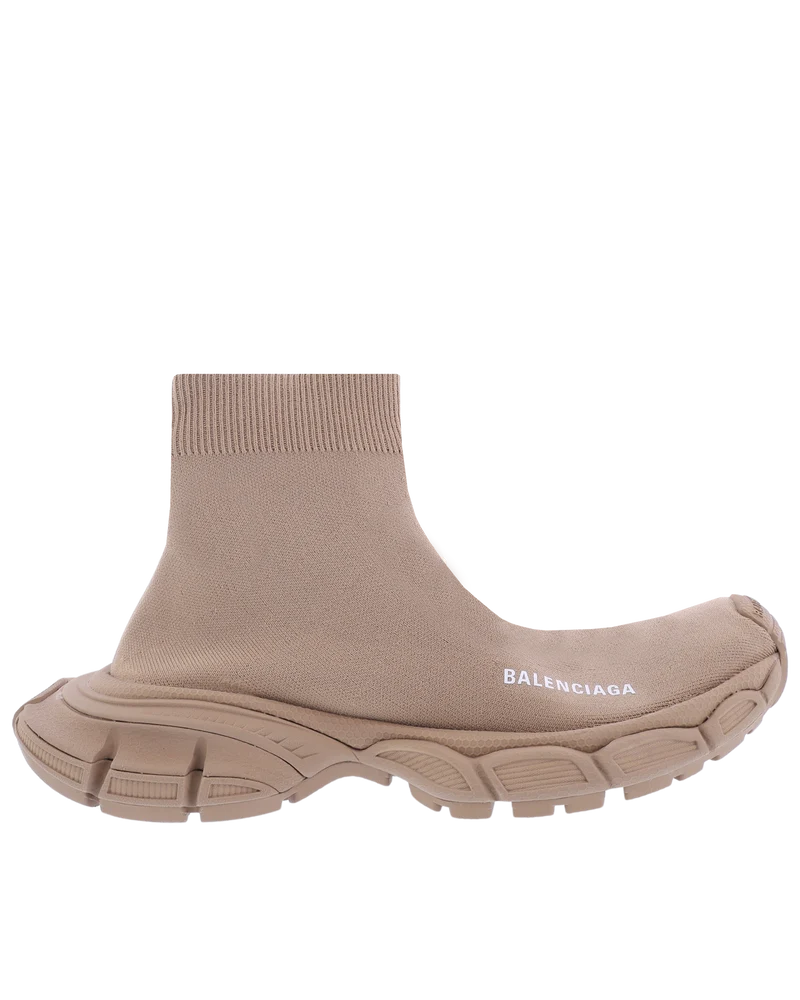Dames 3Xl Sock Knit Beige