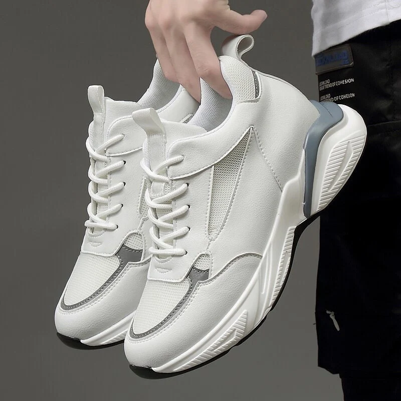 Verhoogde Leisure Board Schoenen Verhoogde Schoenen 8cm