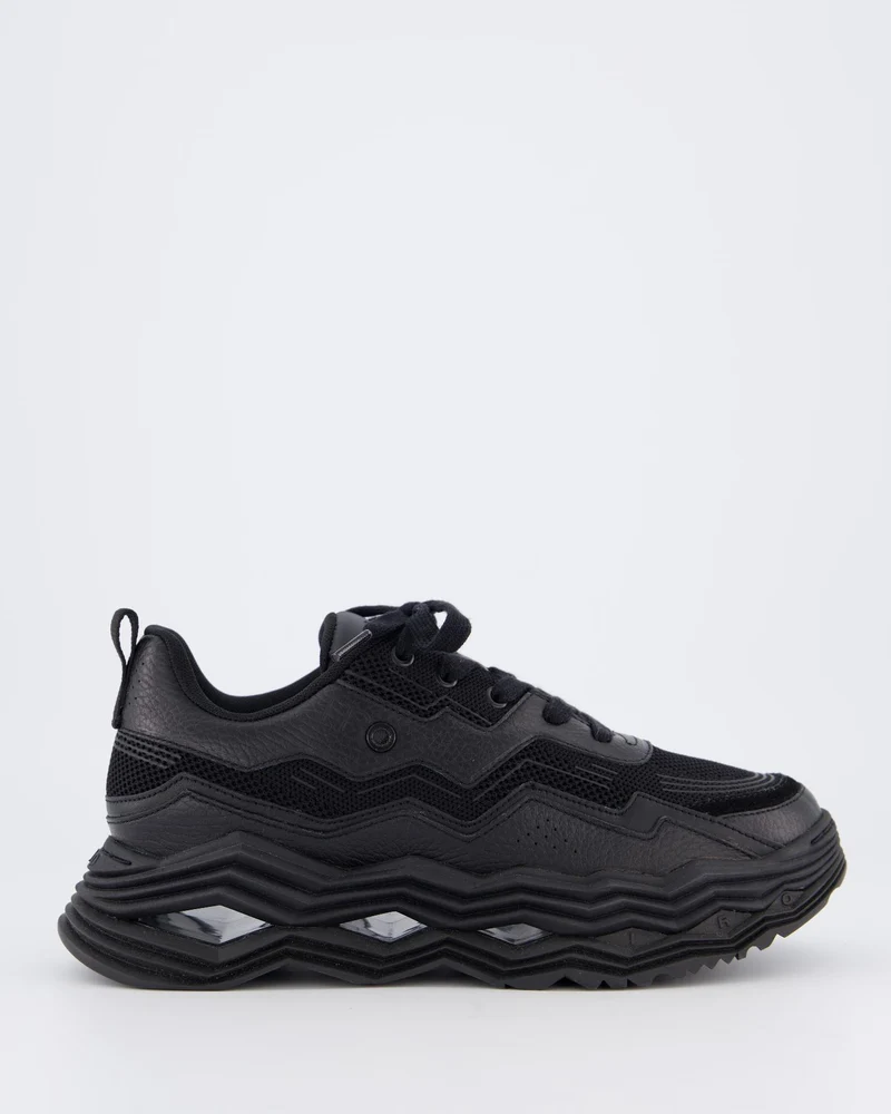 Dames Wave Sneaker Zwart