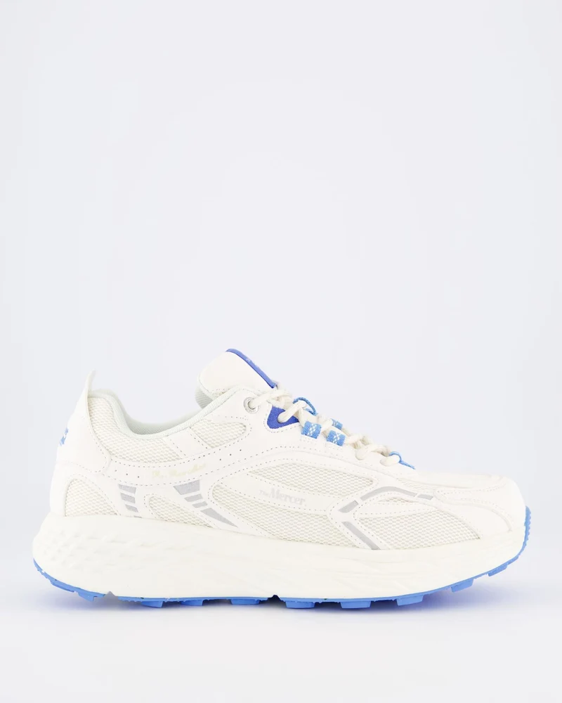Dames The Re-Run Max Suede Wit/Blauw