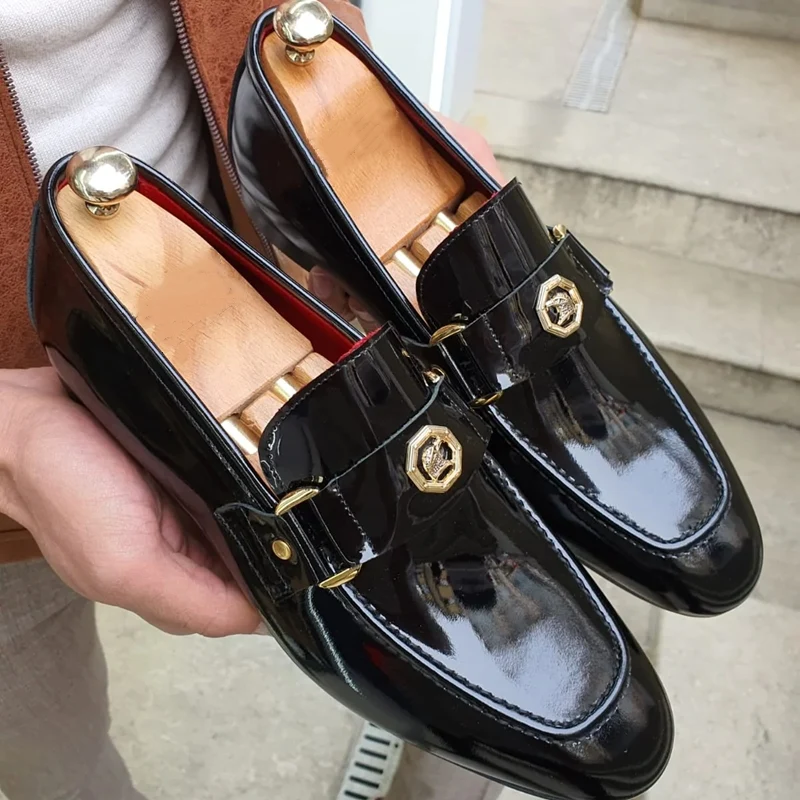 Zwarte herenloafers | Formele leren schoenen Australië + gratis verzending